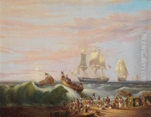 Coming Ashore At Madras
