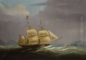 The Clipper 'red Rover' Off The China Coast