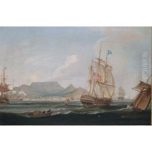 The East Indiaman "lowther Castle", Off Table Bay, Cape Town