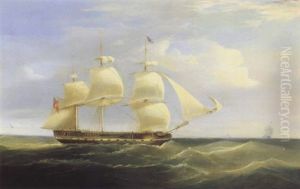 British Sailing Ship by William John Huggins