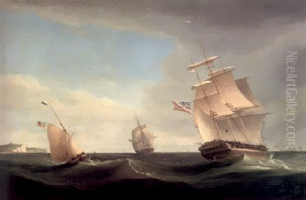Ships Off Dover - view 1