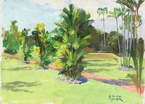 The Botanic Gardens (+ 2 Others; 3 Works) by Alfred Hugh Fisher