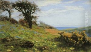 A Flowery Corner by Arthur Hughes