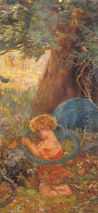 The Rescue by Arthur Hughes