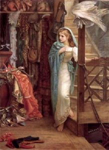 "the Property Room: To Look Beyond The Stage, Thy Life Is But Another Page, Continued Of The Play, Thomas Hood..." by Arthur Hughes