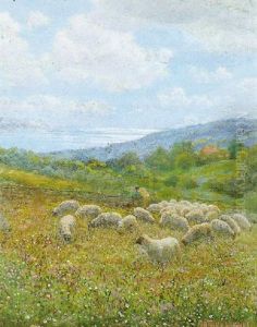 Summer Pasture by Arthur Hughes