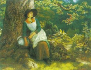 Afternoon Sleep by Arthur Hughes