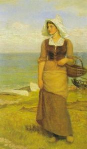 The Boatman's Lass by Arthur Hughes