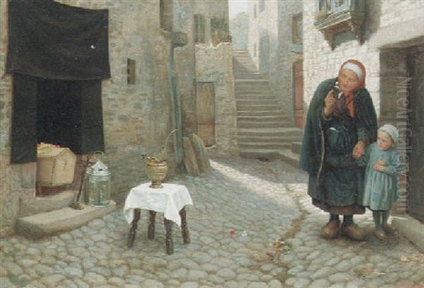 The Old Neighbour Gone Before : A Street Episode In Brittany - view 1
