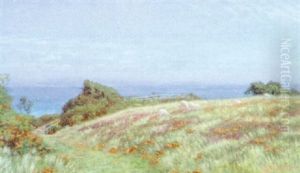Fairlight Down, Sussex by Arthur Hughes
