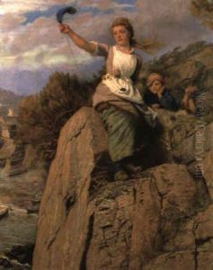 A Cornish Welcome by Arthur Hughes