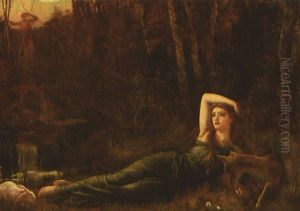 Endymion Brain-sick Shepherd Prince, Etc. (keats) by Arthur Hughes