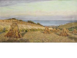 The Evening Harvest by Arthur Foord Hughes
