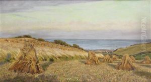 The Evening Harvest by Arthur Foord Hughes