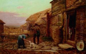 The Shepherd by Arthur Foord Hughes