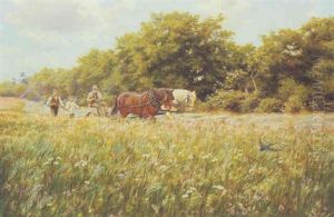 Hay Time by Arthur Foord Hughes