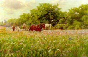Summer Harvest by Arthur Foord Hughes