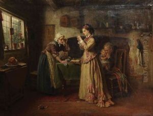 Scene Domestique by Edward Hughes