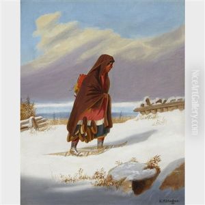 Moccasin Seller by George Hart Hughes