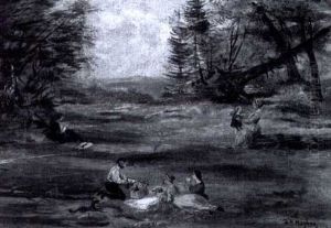 Summer Picnic by George Hart Hughes