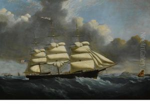 The American Clipper Ship Electric Spark Off South Stack