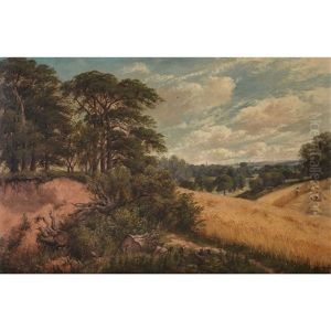 Landscape With Cornfield by John Joseph Hughes