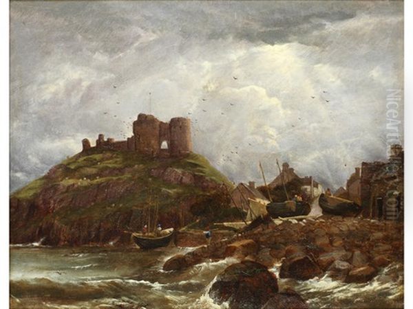 Criccieth Castle, North Wales - view 1