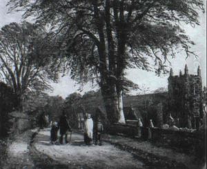 Edgbaston Church A Country Lane Edgbaston Church A Country Lane