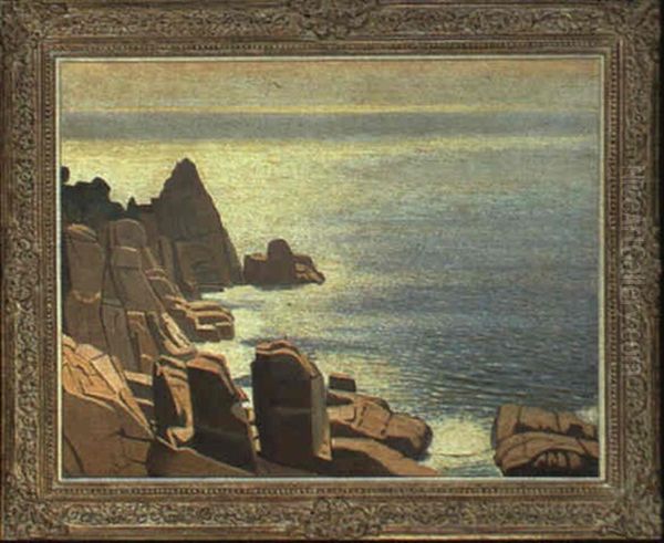 Cliffs, Cornwall - view 1
