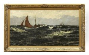 Fiskare Till Havs by Talbot Hughes