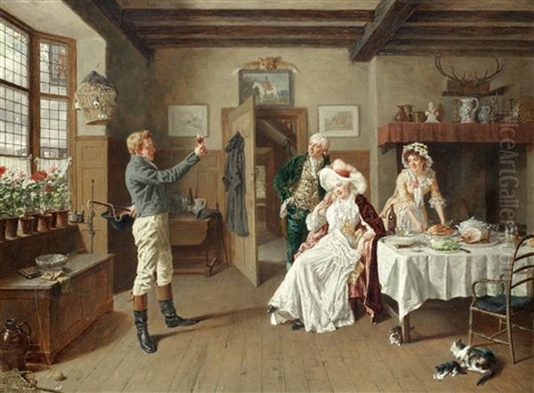 The Toast by Talbot Hughes