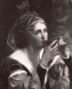 The Beguiling Of Guinevere by Talbot Hughes