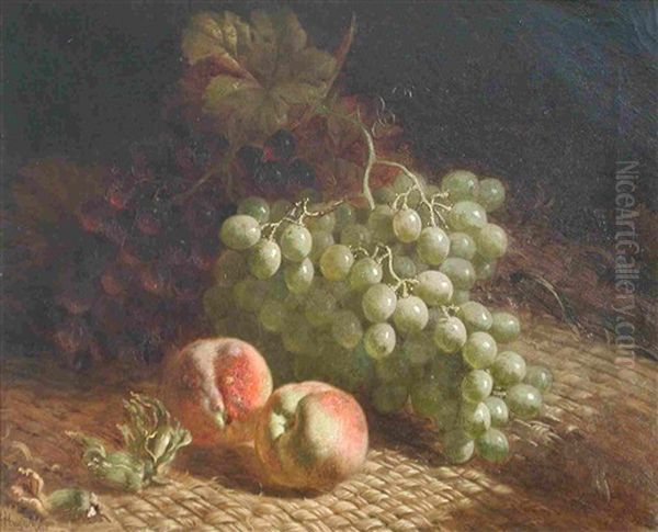 Still Life With Grapes And Peaches - view 1