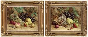 Stilleben (+ Another Similar; Pair) by William Hughes
