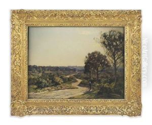 Near Montreuil by Sir Herbert Edwin Pelham Hughes-Stanton