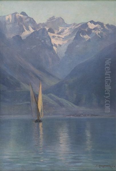 Voilier Sur Le Leman - view 1