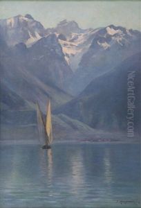 Voilier Sur Le Leman