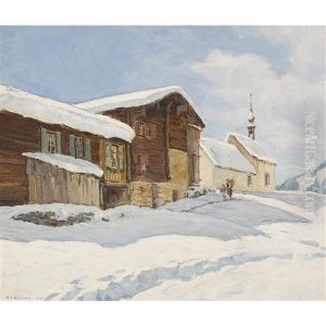 Premiere Neige by Fritz Huguenin