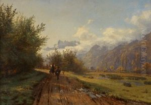 Paysage Du Chablais by Fritz Huguenin