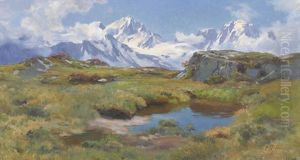 Aiguille De Chardonney Et Aiguille Verte by Fritz Huguenin
