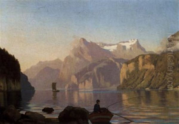 Paysage Du Lac D'uri - view 1