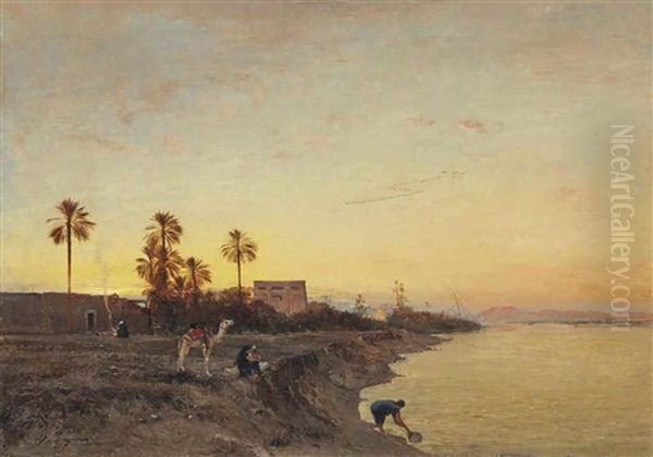 On The Banks Of The Nile, Egypt - view 1