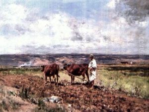 Les Laboureurs by Victor Pierre Huguet