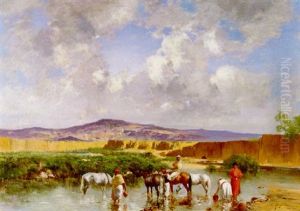 Watering At The Wadi