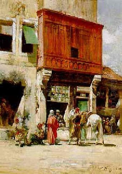 An Ottoman Street Scene - view 1