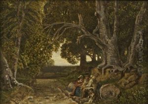 Tired Travellers by George Jnr Barrett