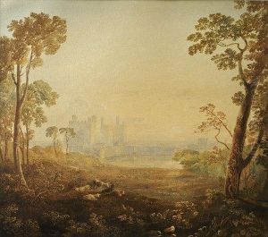 Caernarfon Castle,wales by George Jnr Barrett