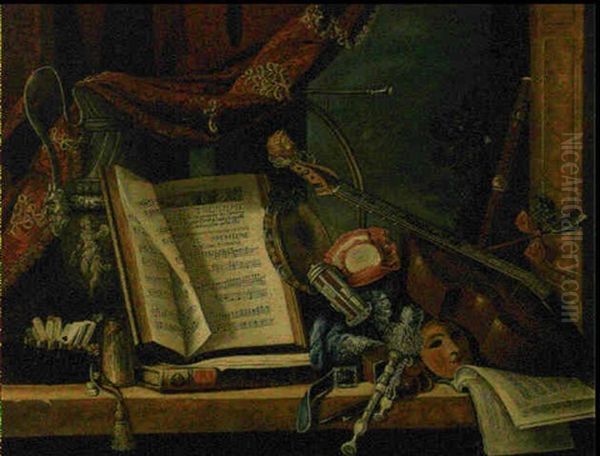 Nature Morte Aux Instruments De Musique - view 1