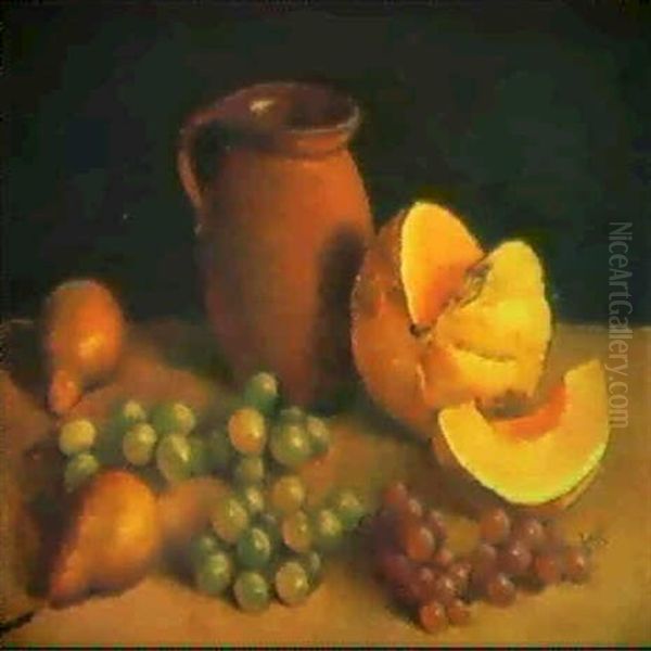 Stilleben Mit Fruchten Und Irdenem Geschirr - view 1