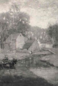 Along The Stream by Charles Allen Hulbert